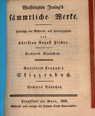 Gottfried Crayon's Skizzenbuch, 6