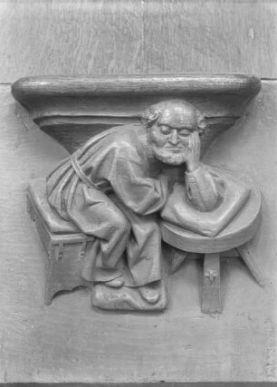 Vierte Misericordie: Schlafender