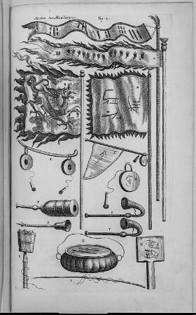 Merken der Mandaryns. Fig. 1, Abbildung nach Seite 46