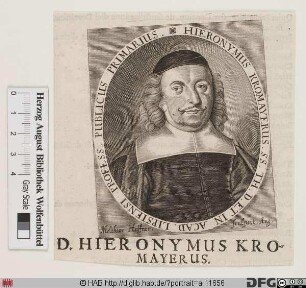 Bildnis Hieronymus Kromayer