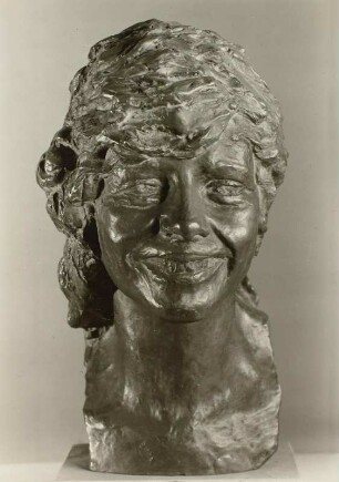 Mädchenkopf, lachend (Schwester des Künstlers)