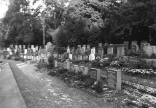 Dresden-Tolkewitz, Wehlener Straße 15. Urnenhain am Krematorium (1908/1912 angelegt)