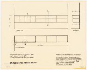 Evangelisches Gemeindezentrum Altstadtgemeinde, Bad Oeynhausen: Einbauschrank 1:20