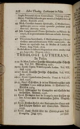 Theologi Lutherani.