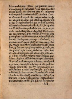 Defensio Philippi Melanchthonis Contra Iohannem Ekivm Theologiae Professorem