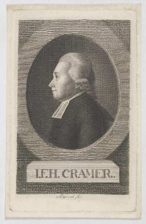 Bildnis des J. F. H. Cramer