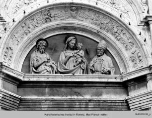 Madonna mit den Heiligen Johannes dem Täufer und Augustinus