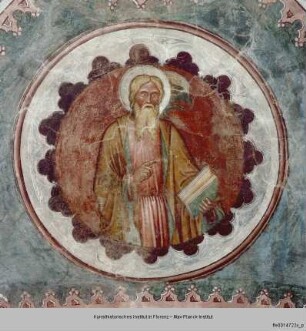 Freskenzyklus mit Kreuzigung : Vier Evangelisten
