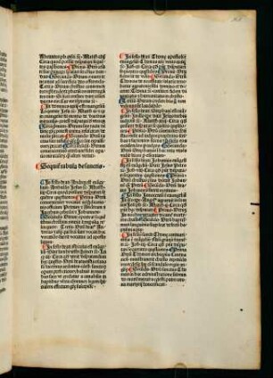 Sequitur tabula de sanctis.