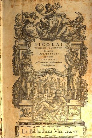 Nicolai Tignosii In libros Aristotelis de anima commentarii