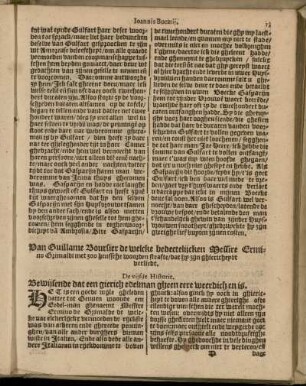 De [5.] Historie