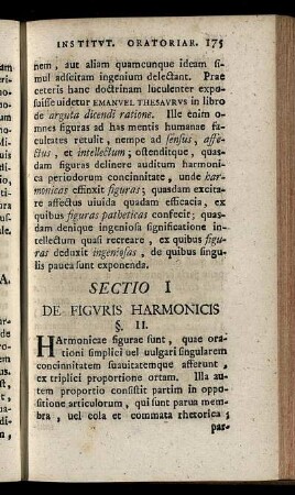 Sectio I. De Figuris Harmonicis
