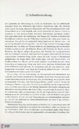 12. Schlußbemerkung