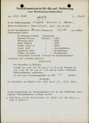 Seutter von Loetzen, Mechthild