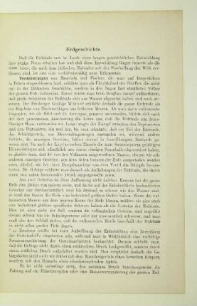 Erdgeschichte