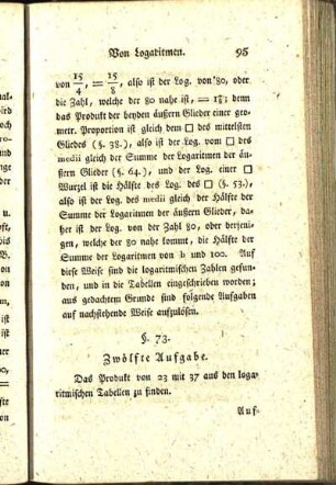 Zwölfte Aufgabe