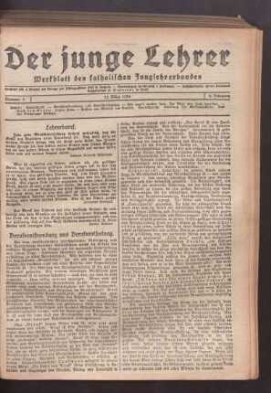 [Lehrerberuf]