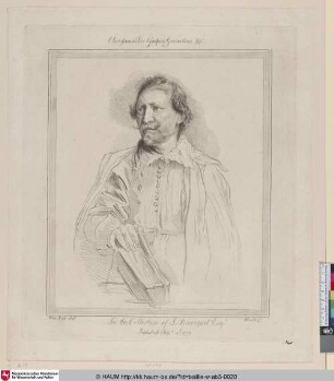 [Porträt des Gaspard Gevaerts; Portrait of Gaspard Gevaerts]