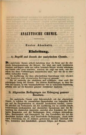 Die Grundlehren der Pharmacie : ein Handbuch zur Selbstbelehrung angehender Apotheker, Aerzte und Droguisten, so wie zur Vorbereitung und Repetition der über die verschiedenen Zweige der Pharmacie gehörten akademischen Vorlesungen, 3. Reagenzienlehre, analytische Chemie, chemische Toxicologie