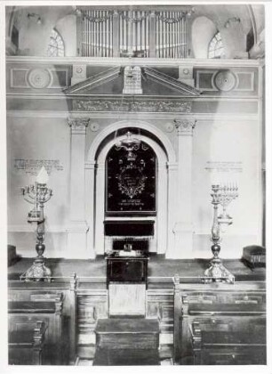 Konstanz, KN; Synagoge, Innenansicht