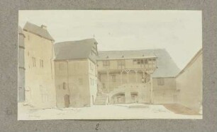 Innenhof der Burg Limburg