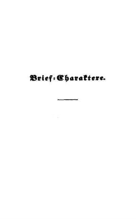 Brief-Charaktere
