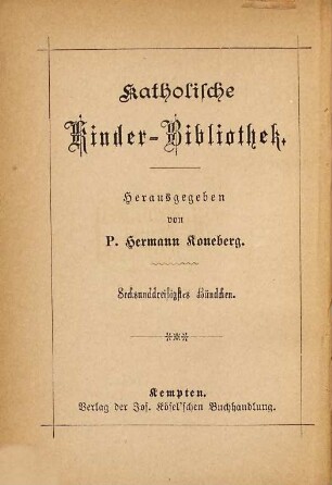 Abend-Unterhaltungen für die Jugend, 2
