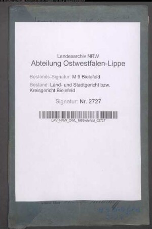 Erblasser: Grothoff, Margarethe, geb. Kolkmann: Testament
