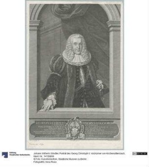 Porträt des Georg Christoph II. Volckamer von Kirchensittenbach