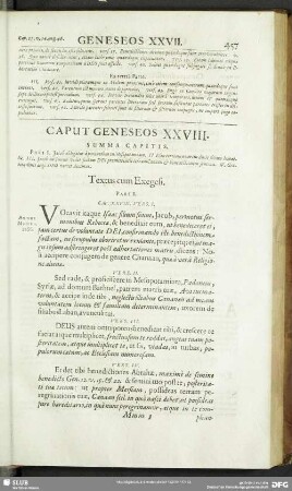 Caput Geneseos XXVIII.
