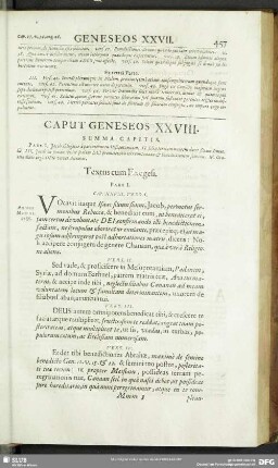 Caput Geneseos XXVIII.
