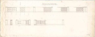 Voit, August von; München; Botanischer Garten - Terrasse - Brüstungsgeländer (Details)