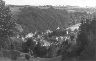 Glashütte in Sa. : Glashütte. Stadtteilansicht