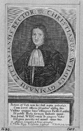 Bildnis Christian Weise