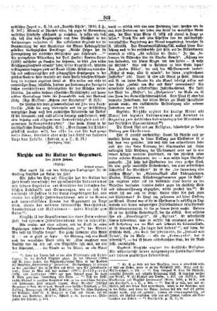 Nietzsche und die Kultur der Gegenwart (Schluß)