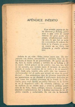 Apéndice inédito