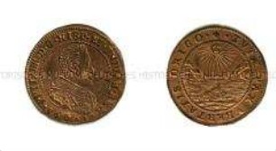 Niederländischer Historienpfennig zur Geburt des spanischen Infanten