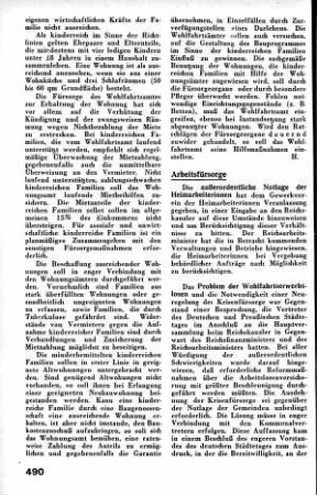 Die außerordentliche Notlage der Heimarbeiterinnen [Arbeitsfürsorge]