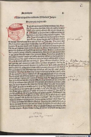 Liber discipuli de eruditione [christ]ifidelium Jncipit