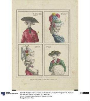 Gallerie des Modes et du Costume Français: Petit-maître en chapeau à la Suisse. D.24