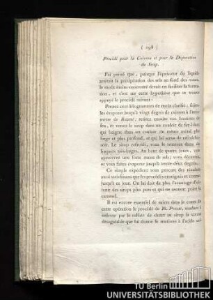 Procédé pour la cuisson et pour la dépuration du sirop