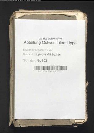 Außerlippische Militärgerichtsverfahren gegen lipp. Kontingentssoldaten