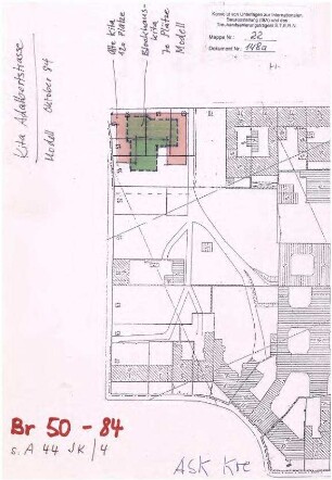 Planungsunterlagen: Neubau Kindertagesstätte Adalbertstr. 67-68