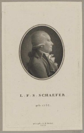 Bildnis des L. F. S. Schaefer