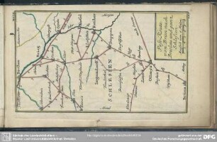 No. IX. Post-Route von Brün nach Breslau und Schlesien