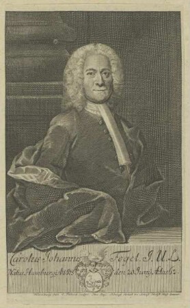 Bildnis des Carolus Johannes Fogel