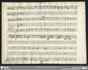 Tito Vespasiano. Excerpts - Mus.2477-F-110,34 : S, strings, bc