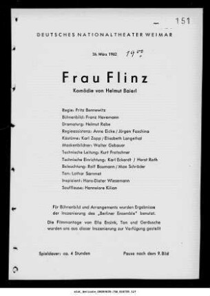 Frau Flinz