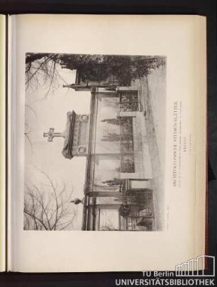 Serie II. No. 110. Begräbnisstätte der Familie Heidecke. Matthäi-Kirchhof. Gr. Görschenstraße. Berlin.