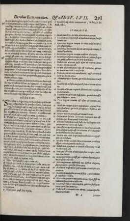 De Locatione Rerum ecclesiasticarum. Quaestio LVIII.